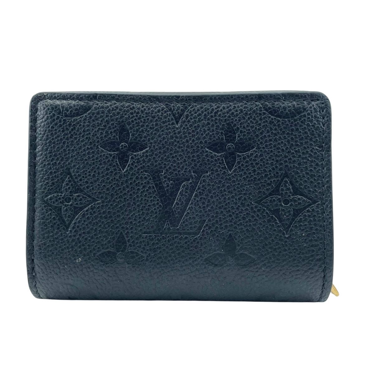 LOUIS VUITTON ルイ ヴィトン ポルトフォイユ･メティス コンパクト M 80880 モノグラム アンプラント ブラック ノワール レディース財布 RD