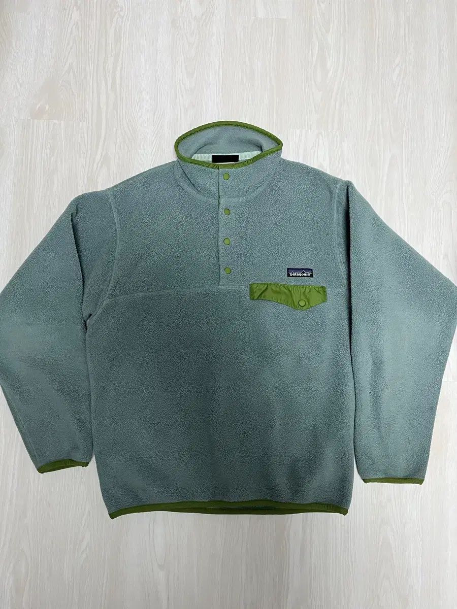 パタゴニア フリース プルオーバー グリーン シンチラ メンズ xs