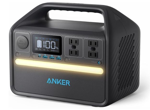 ANKER アンカー ポータブル電源 535 Portable Power Station PowerHouse 512 Wh ブラック