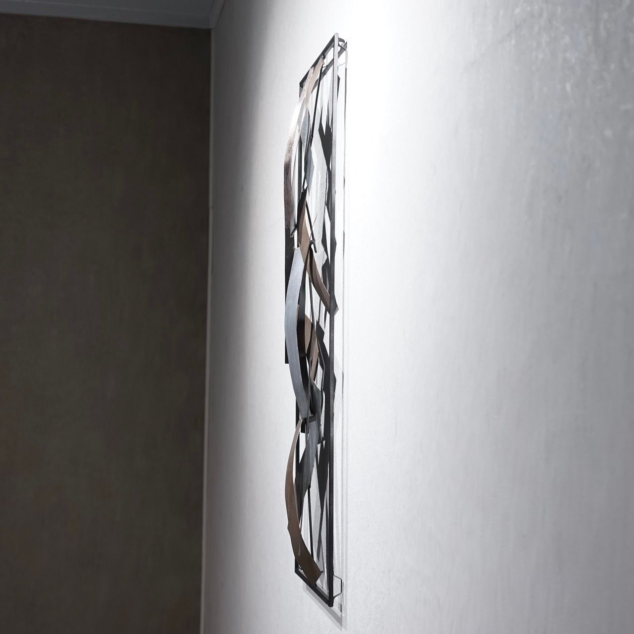 ペンキのついた鉄格子 壁掛け オブジェ アート 美術 芸術 ヴィンテージ