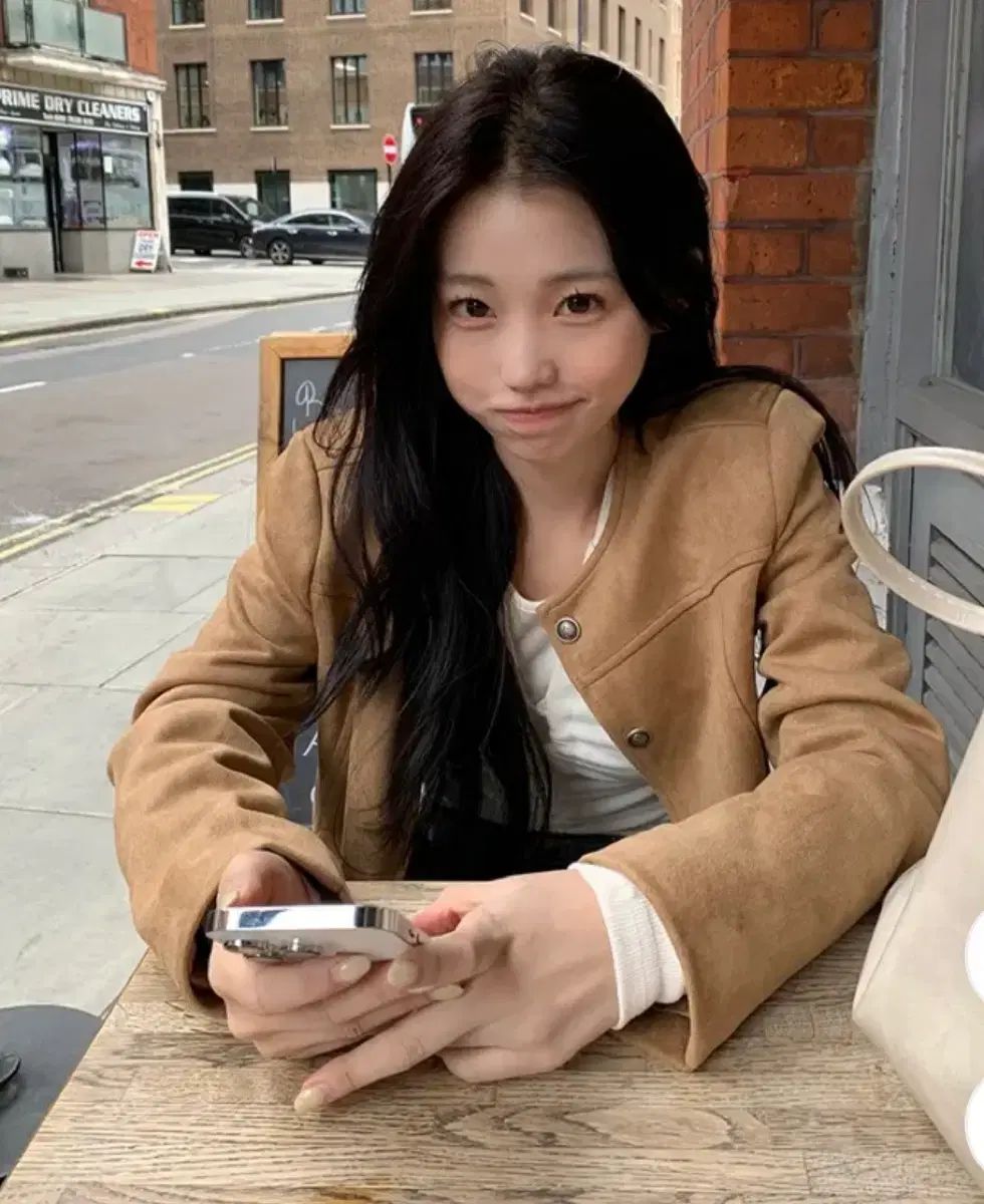 Young - Rich スウェード ジャケット