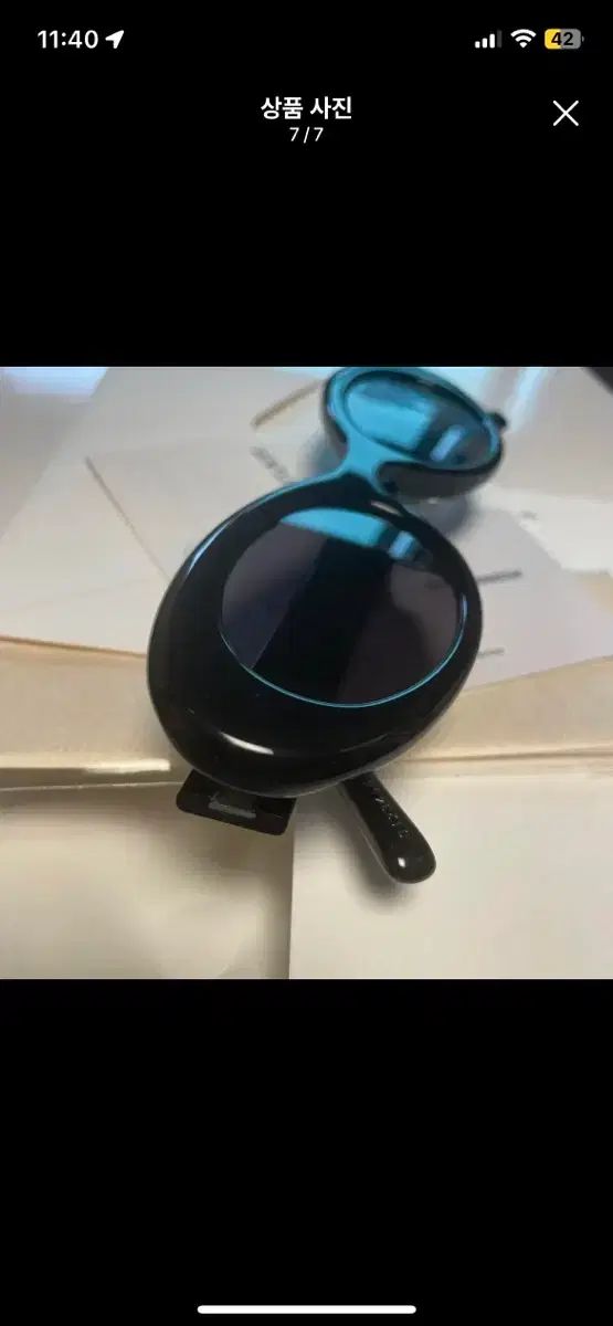 メゾンマルジェラ GENTLE MONSTER ジェントルモンスター サングラス ブラック プリーツ ウエストゴム