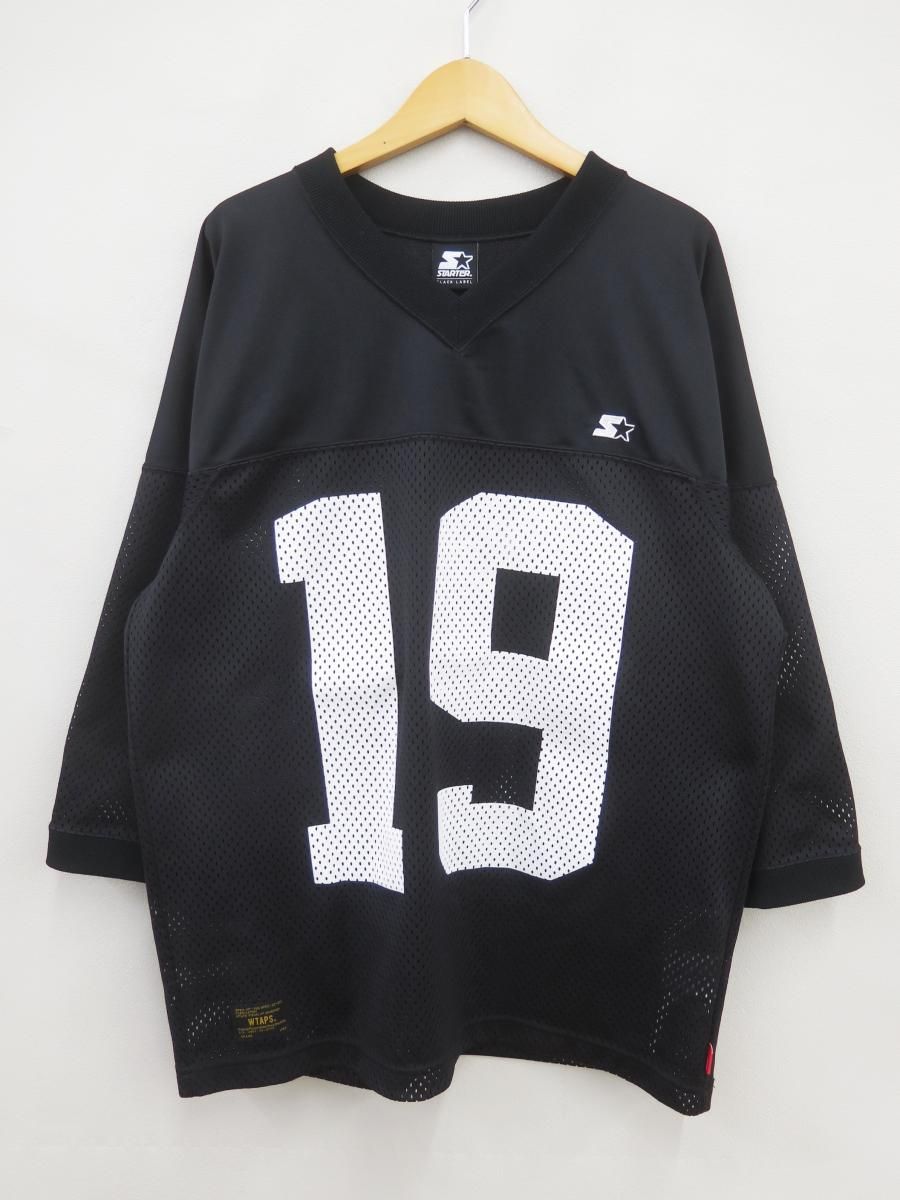 2846 WTAPS×STARTER ダブルタップス|スターター -CSM 01 フットボールTシャツ L