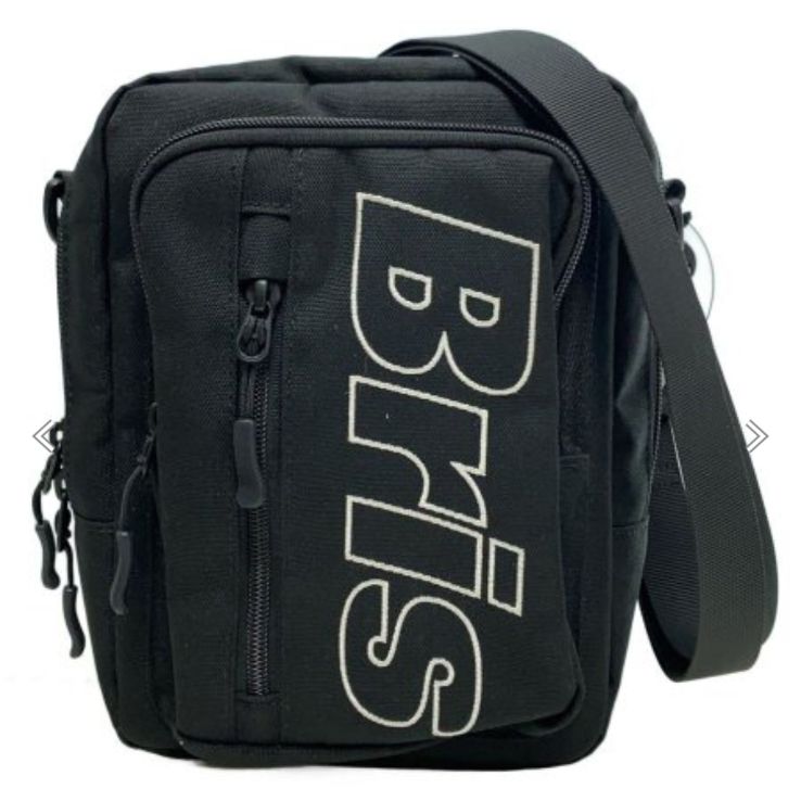 BRISTOL) 美品 FCRB Real Bristolロゴ刺繍ショルダーバッグTOUR MINI