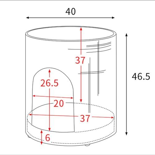  サイドテーブル 猫ちぐら Pienet ピエネ サイドテーブルとしても使える樹脂製ラタンの猫ちぐら CGR 400 WHmm debbe 2 a 5 その他 キッチン 食器