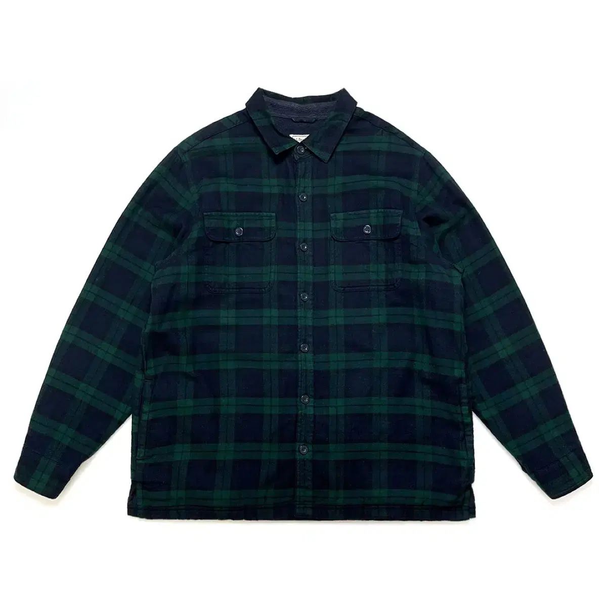 L.L.Bean タータンチェック フランネル ポケット シャツ