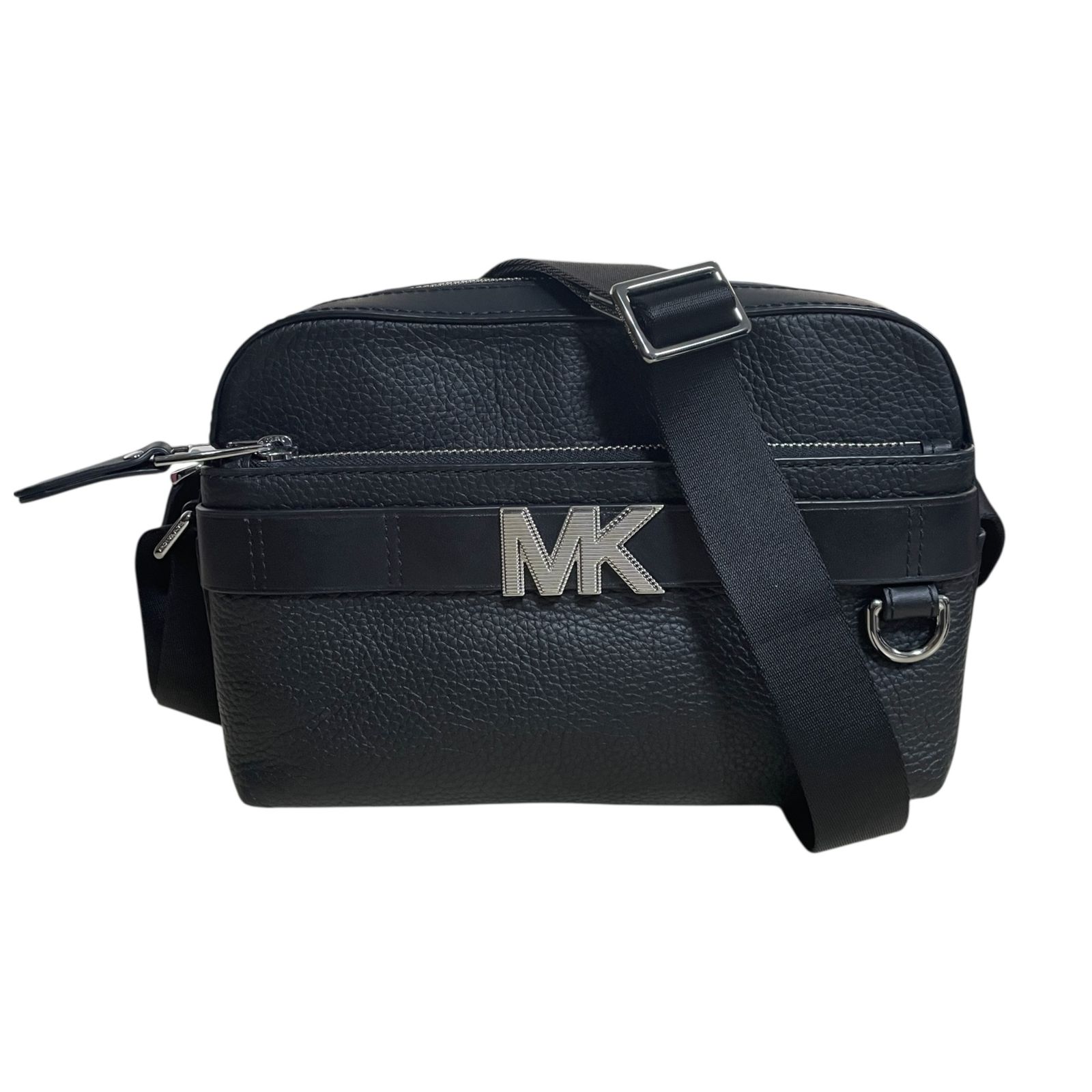 ◆♥に近い◆ マイケルコース MICHAEL KORS クロスボディ バッグ ショルダーバッグ ブラック MKロゴ