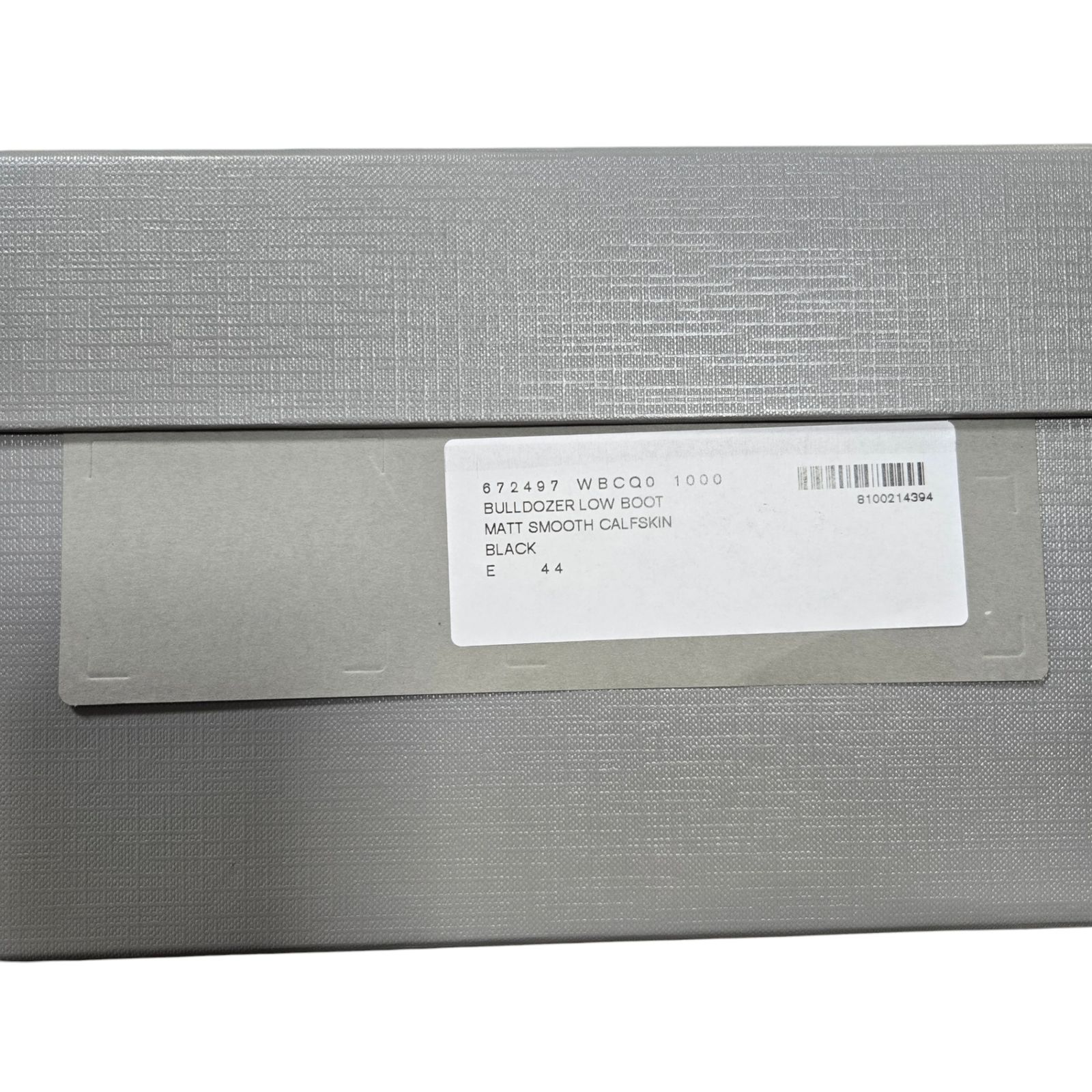 ローブーツ スムースカーフスキン