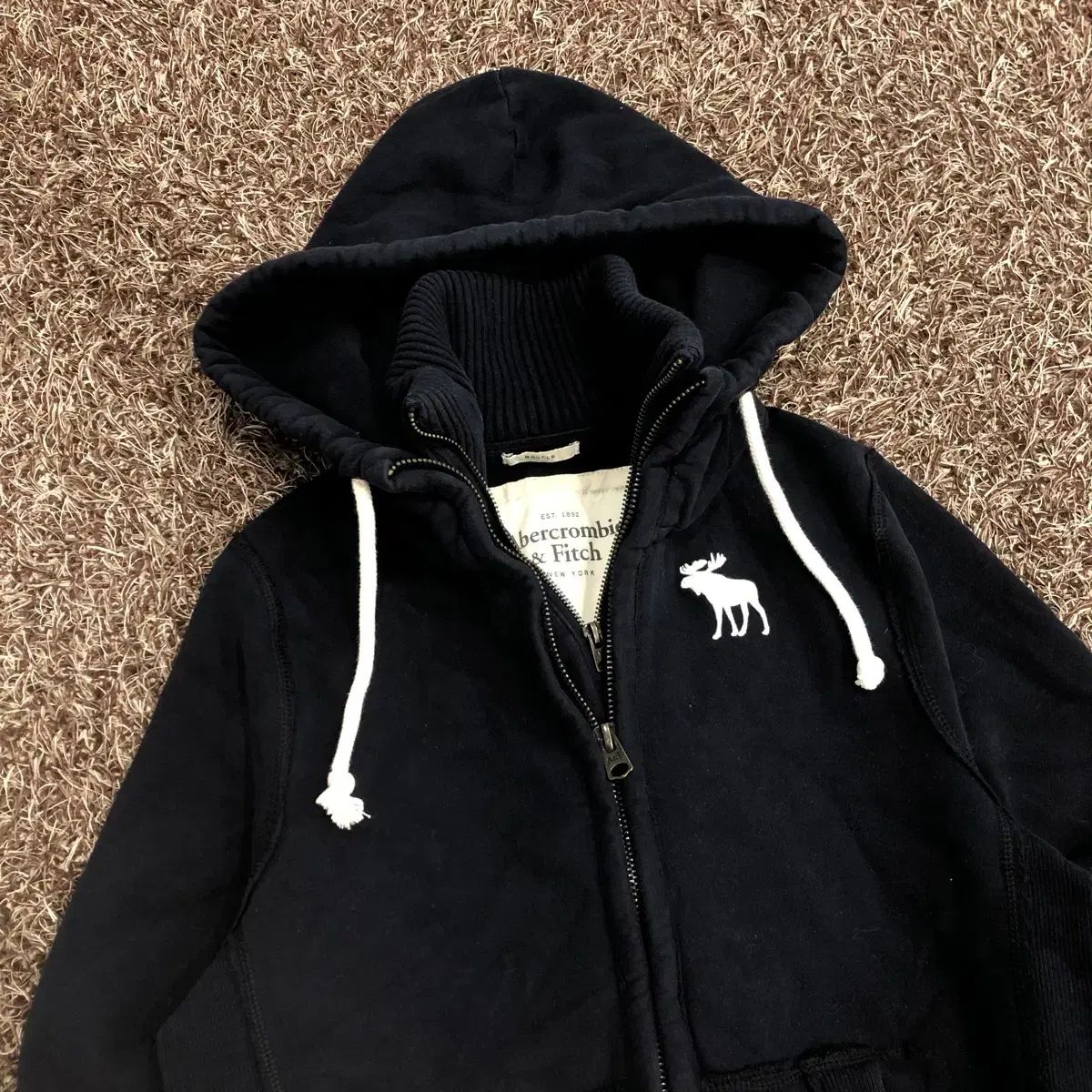 アバクロンビー フードジップアップ