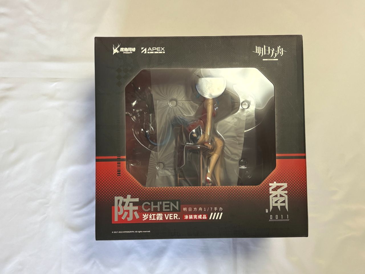 APEX アークナイツ チェン 歳紅霞VER. 1|7スケール PVC-ABS製 塗装済み完成品フィギュア