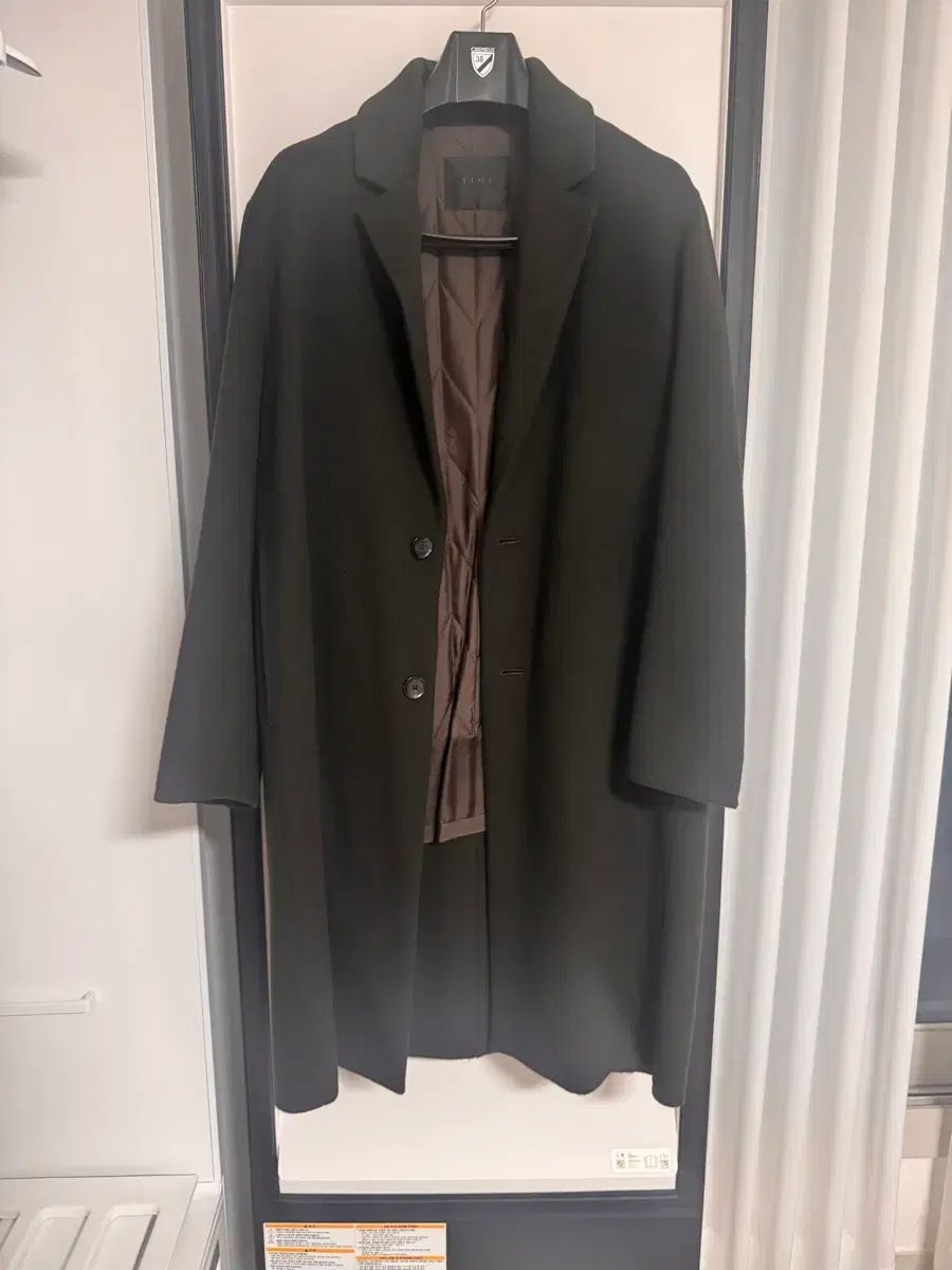 TIME HOMME シングルコート DARKカーキ 95