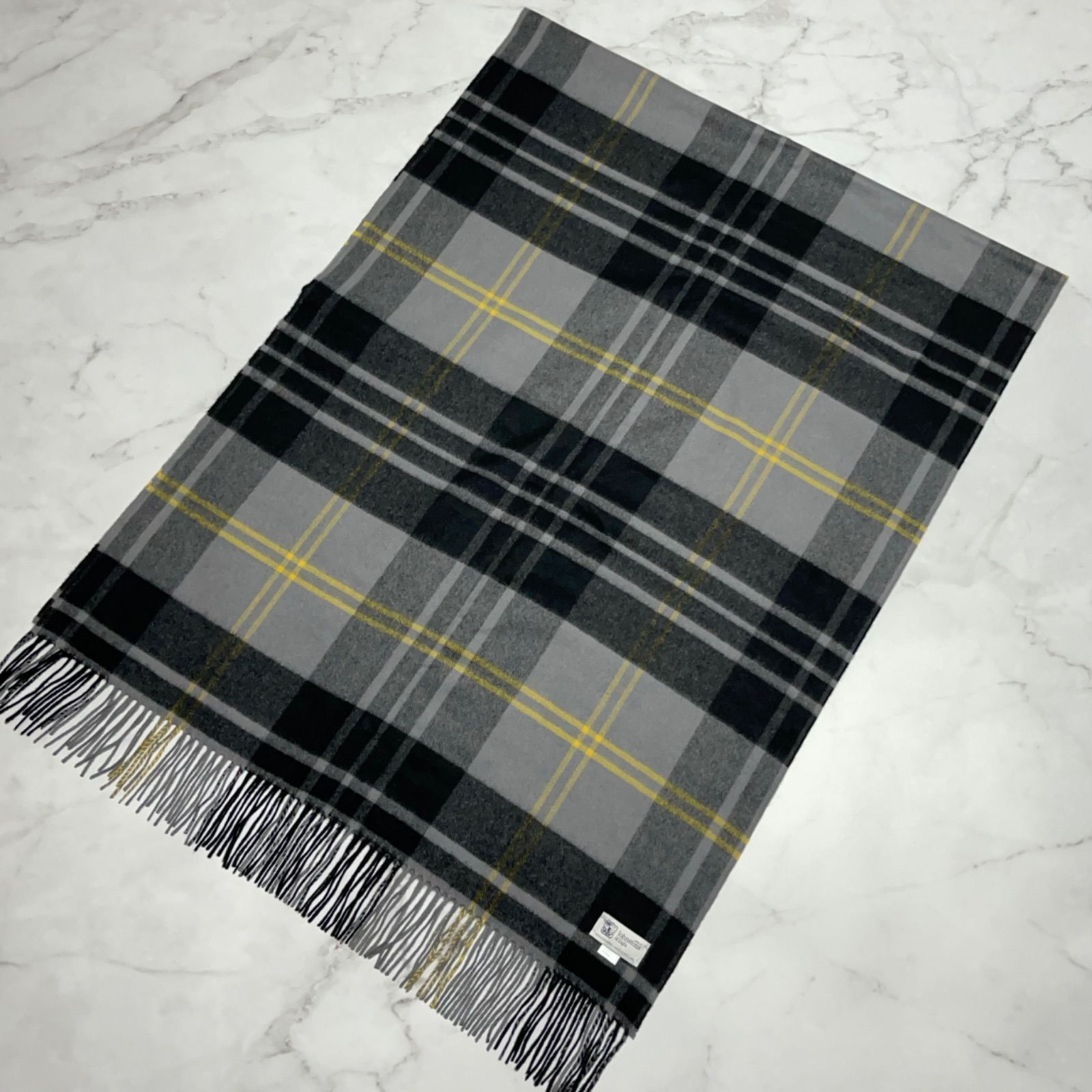 ジョンストンズ カシミヤ100％ 大判ストール グレーマクファーソン 楽天市場】ジョンストンズ グレーマクファーソンの通販