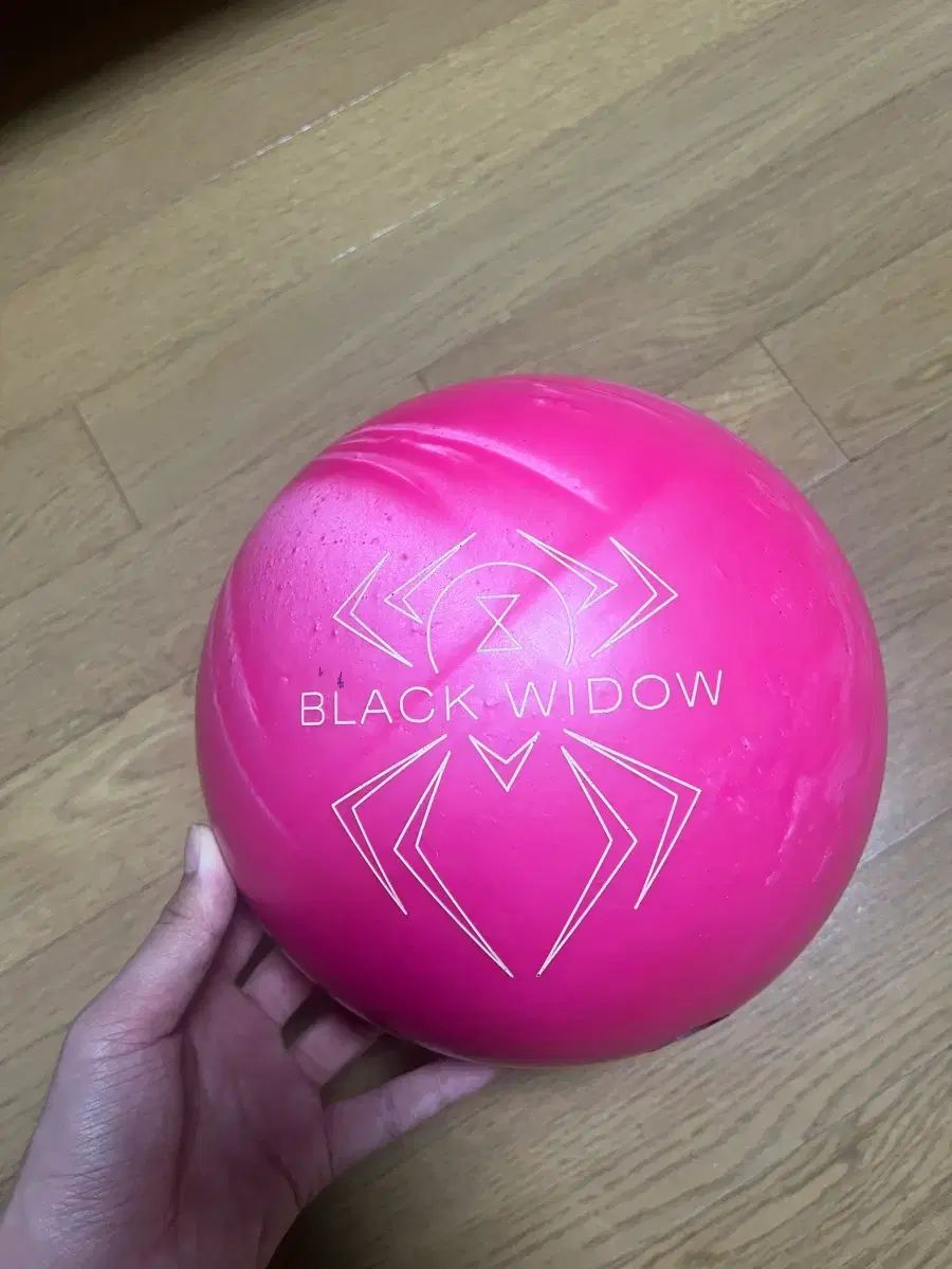 black widow ブラックウィドウ ピンク ウレタン ボーリング 15 p トゥーハンド