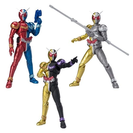 掌動-XX 仮面ライダーW ハーフチェンジセット02 ヒートトリガー ルナメタル ルナジョーカー