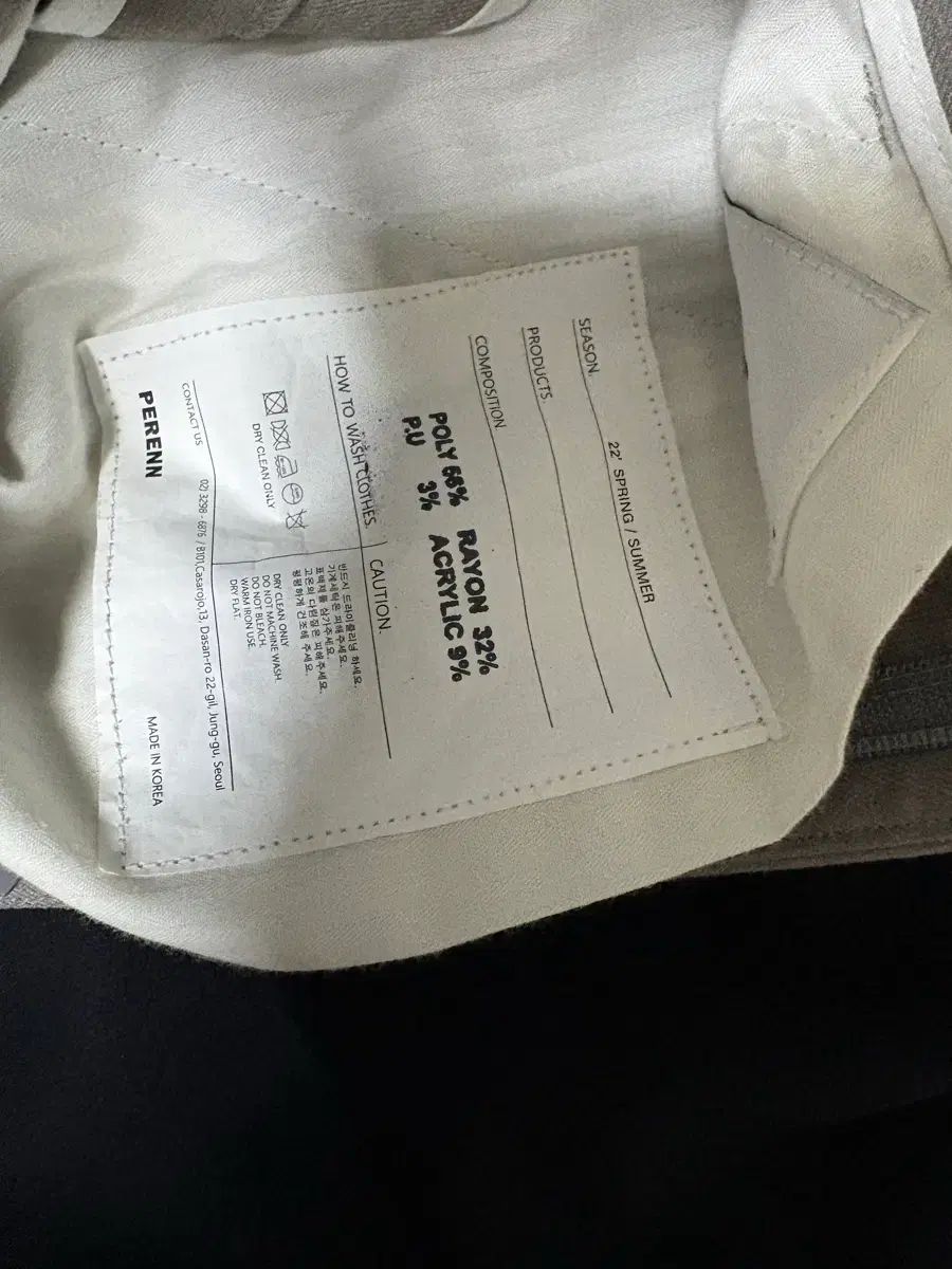 PERENN バミューダパンツ ショートパンツ ハーフパンツ パンツ メンズ