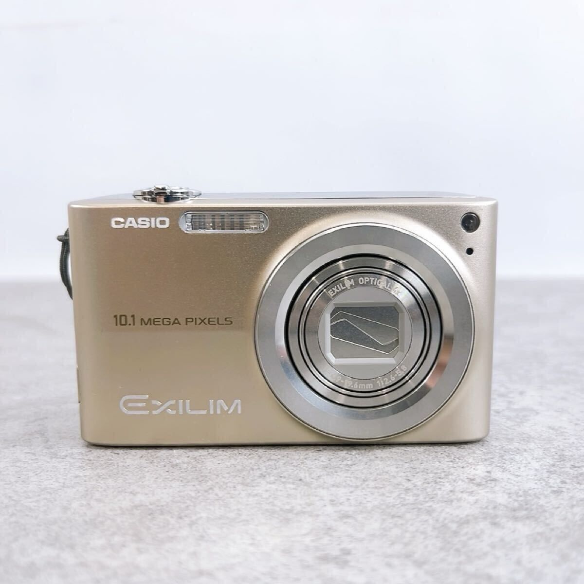 H-441 CASIO EXILIM EX-Z200 ゴールド 動作品 コンパクトデジタル