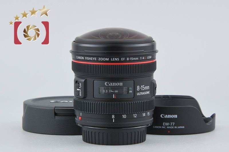 Canon キヤノン EF 8-15 mm f|4 L フィッシュアイ USM フィッシュアイレンズ