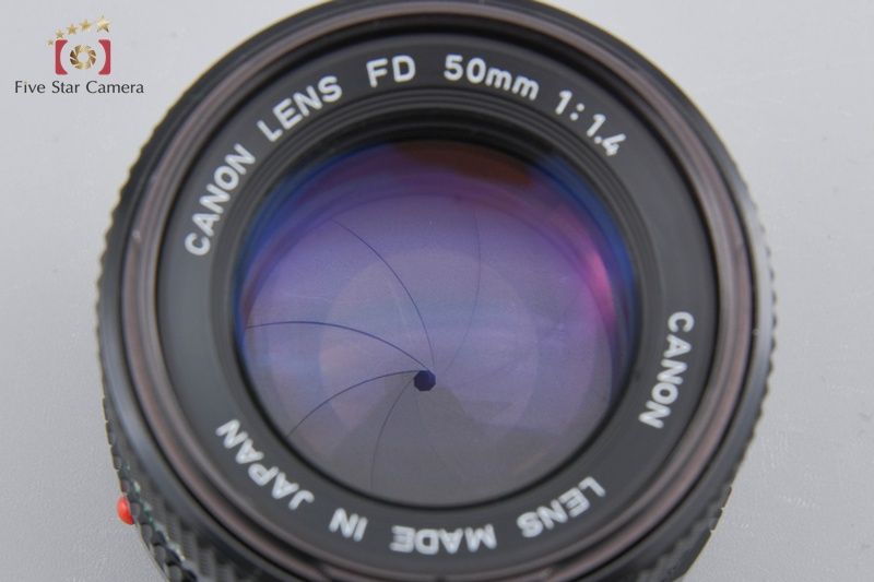 Canon キヤノン FD 50 mm f 1 4 単焦点レンズ