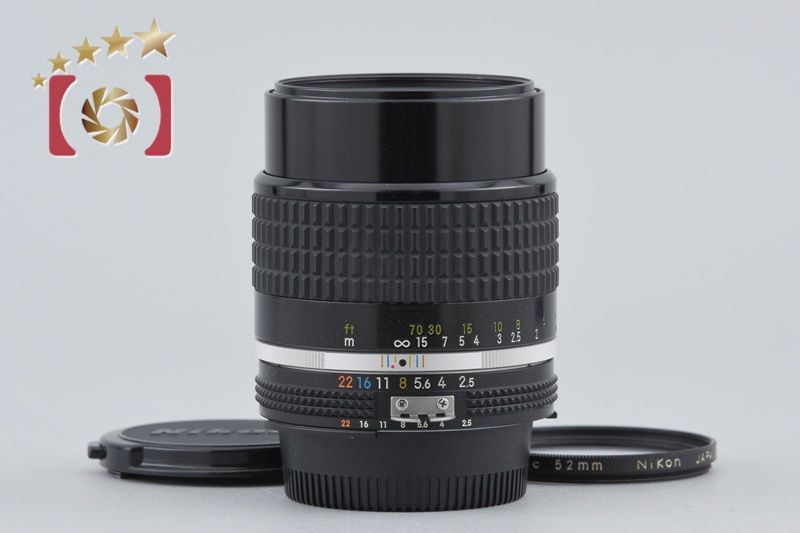 Nikon ニコン Ai-S NIKKOR 105 mm f|2.5 単焦点レンズ