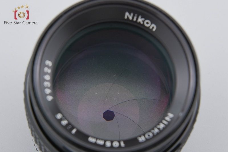Nikon ニコン Ai-S NIKKOR 105 mm f|2.5 単焦点レンズ