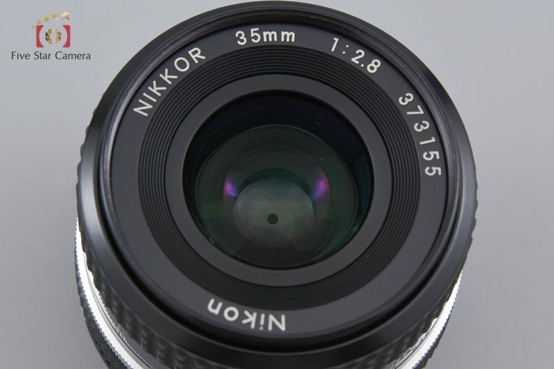Nikon ニコン Ai NIKKOR 35 mm f|2.8 爪無し 単焦点レンズ