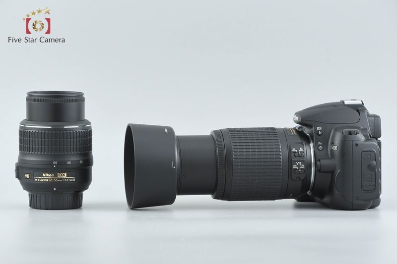 Nikon ニコン 【中古】Nikon ニコン D5000 ダブルズームレンズキット