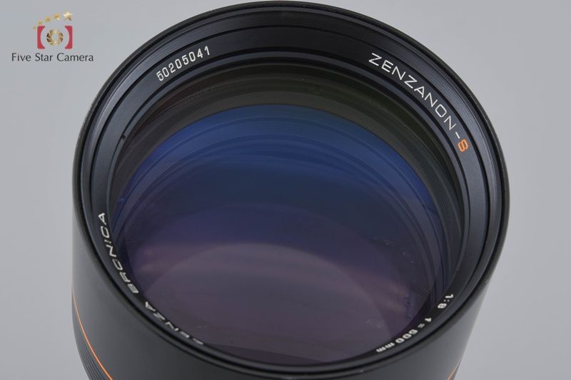 ZENZA BRONICA ゼンザブロニカ -S 500 mm f|8 SQ用 2025. オーバーホール済み 単焦点レンズ