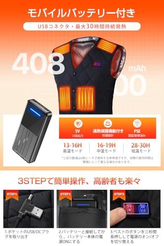 日本製繊維ヒーター 加熱服