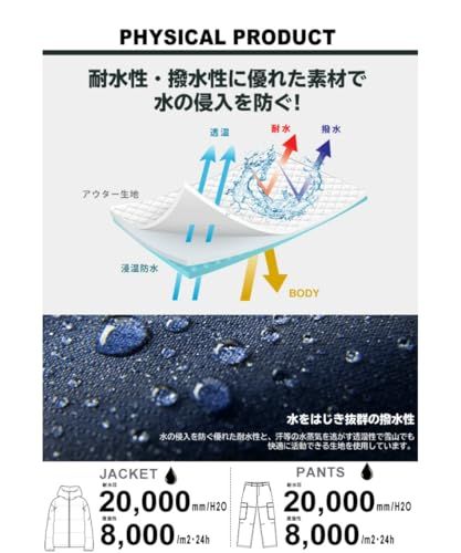  ヒマラヤ メンズ 耐水 スノーウェア 上下セット セパレート セットアップ ウィンター ボードウェア po 12 bcbb 44 その他 キッチン 食器