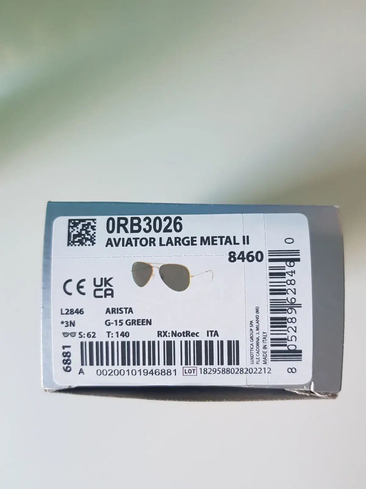 レイバン RB 3026 TOP GUN トップガン サングラス