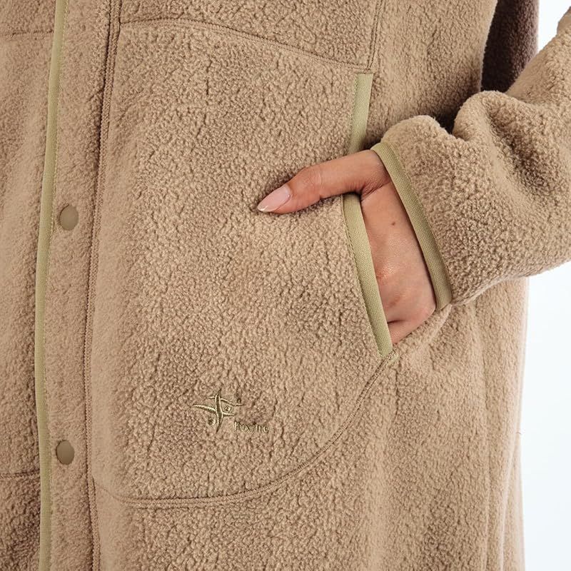 Foxfire フォックスファイヤー ケーブルフリースブルゾン カプチーノ L