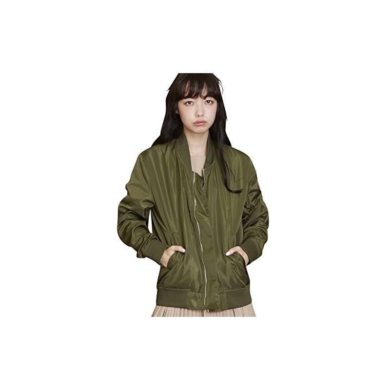 アンリラクシング Unrelaxing MA-1ブルゾン UR-271 W S カーキ W_