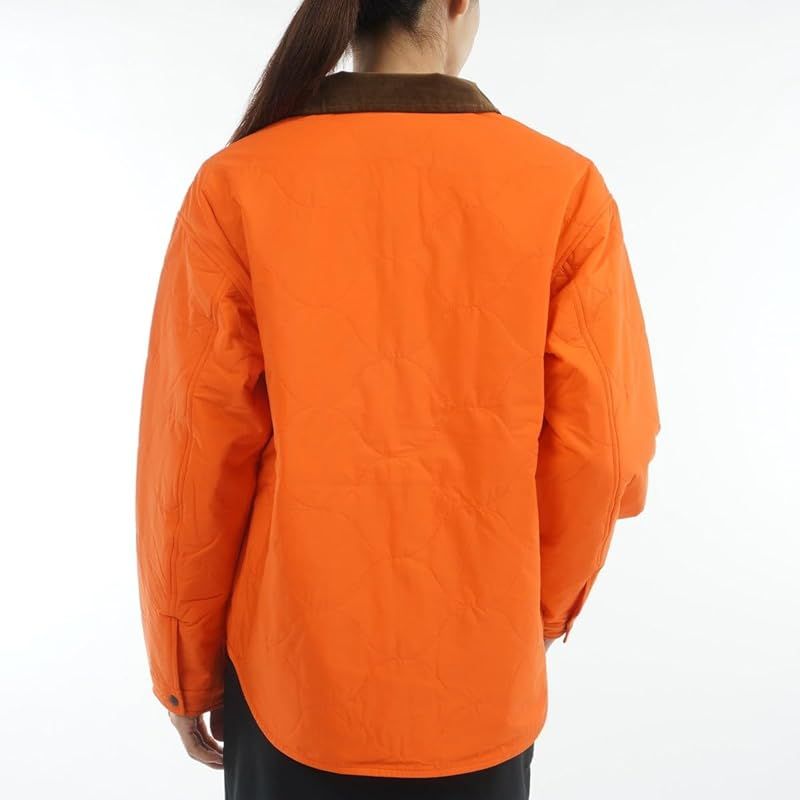  ピン アパレル レディース 中綿 フルジップブルゾン ストレッチ ゴルフ アウター 622 4220004 150_オレンジ M ファッション雑貨 ベビー キッズ