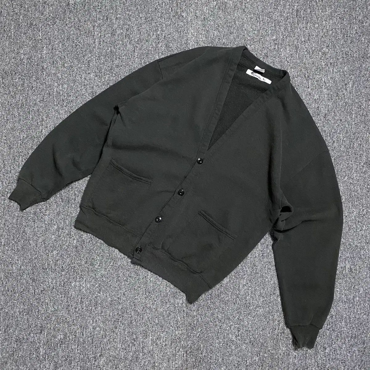 90s ジャージーズスウェットカーディガンブラックXL ラッセル 90s jerzees スウェット カーディガン ブラック XL ジャージーズ