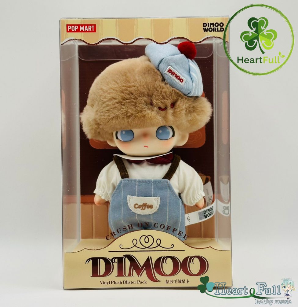 DIMOO Crush on Coffee Series-Vinyl Plush Blister Pack ディムー