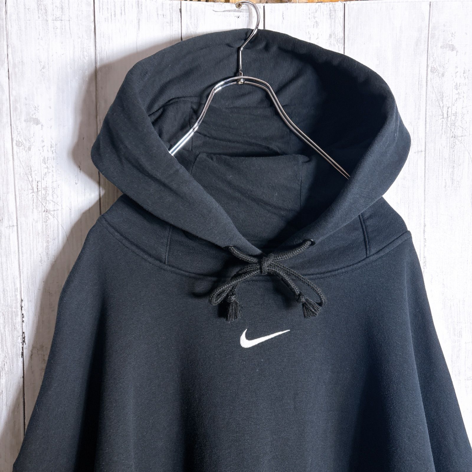 国内正規品】ナイキ センターロゴ刺繍 ブラック ユニセックス 男女兼用