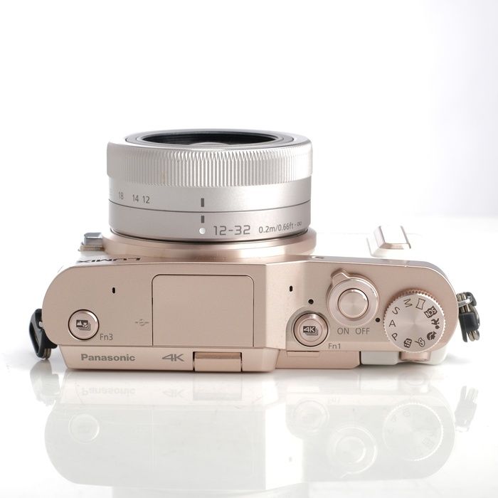 中古】(パナソニック) Panasonic LUMIX DC-GF90 ホワイト +G VARIO 12