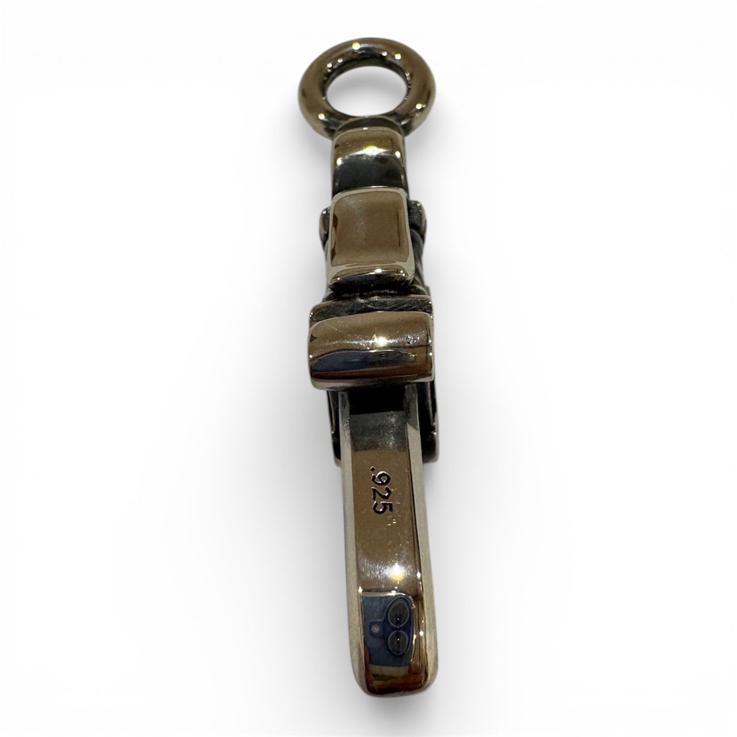 Chrome Hearts クロムハーツ DOUBLE DAGGER ダブルダガー ペンダント シルバーネックレストップ