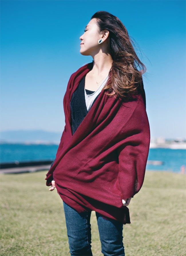  パシュミナ カシミア 大判手織りストール シュネー TIRAKITA ティラキタ ストール ショール バンダナ スカーフ 小物