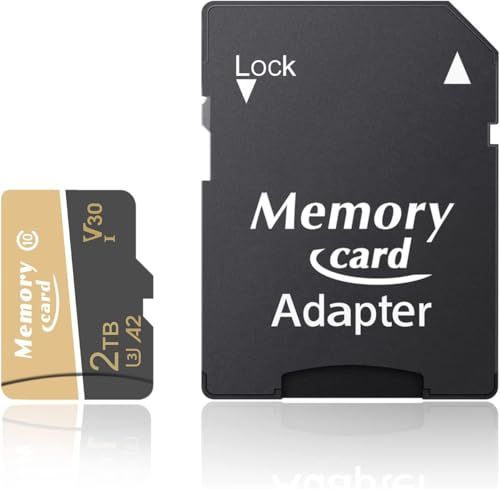 マイクロ メモリーカード TFカード 2 T 書込最大100 MB|s 高耐久性 防水耐紫外線 スイッチ対応 UHS-I U 3 V 30 m