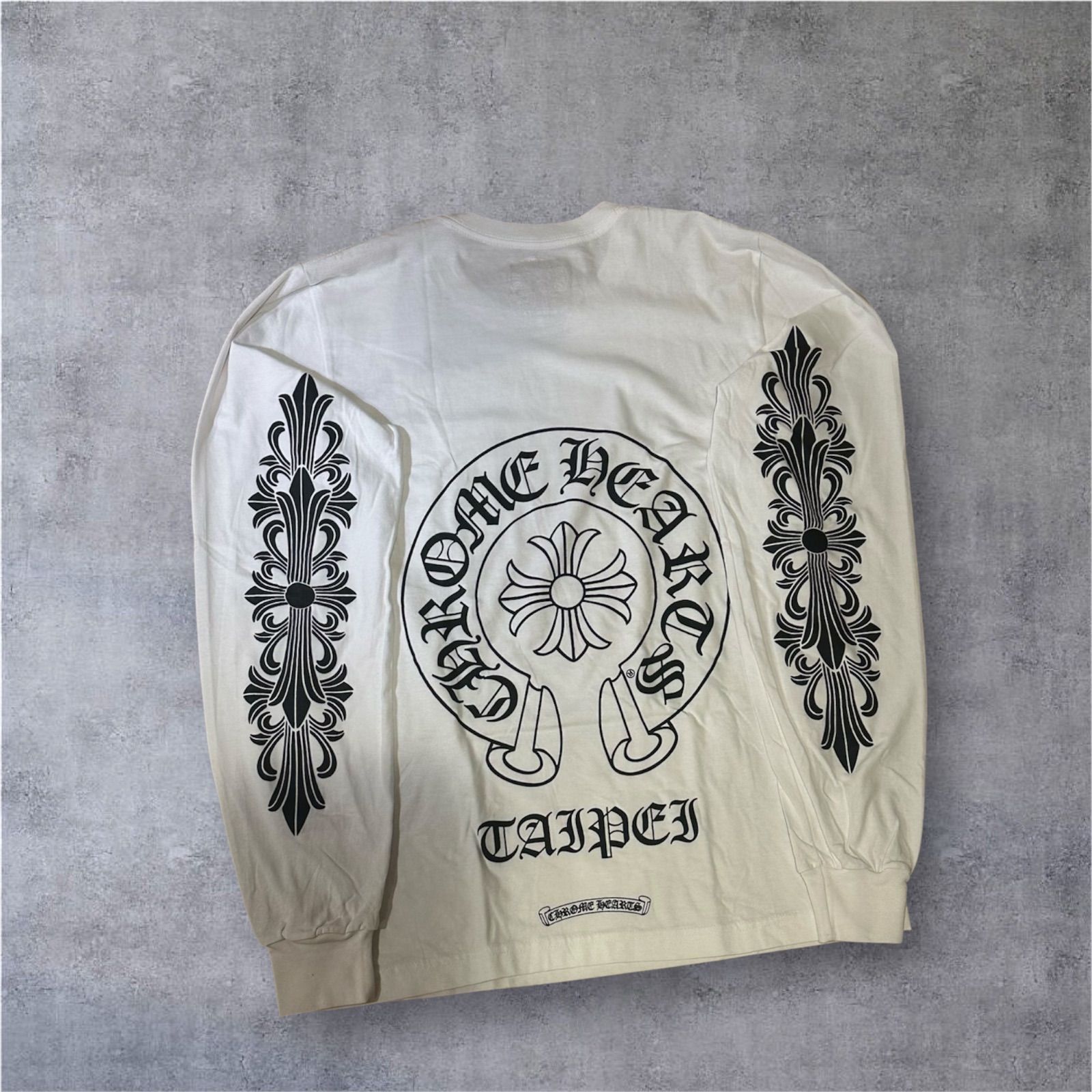 Chrome Hearts ロングスリーブ Tシャツ Chrome Hearts クロムハーツ 【 TAIPEI LIMITED HORSESHOE LONG SLEEVE