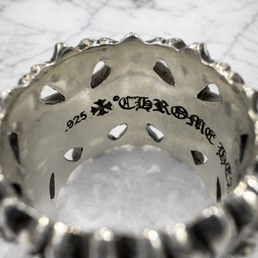 Chrome Hearts サイズ 14号 CEMETERY セメタリークロス シルバーリング
