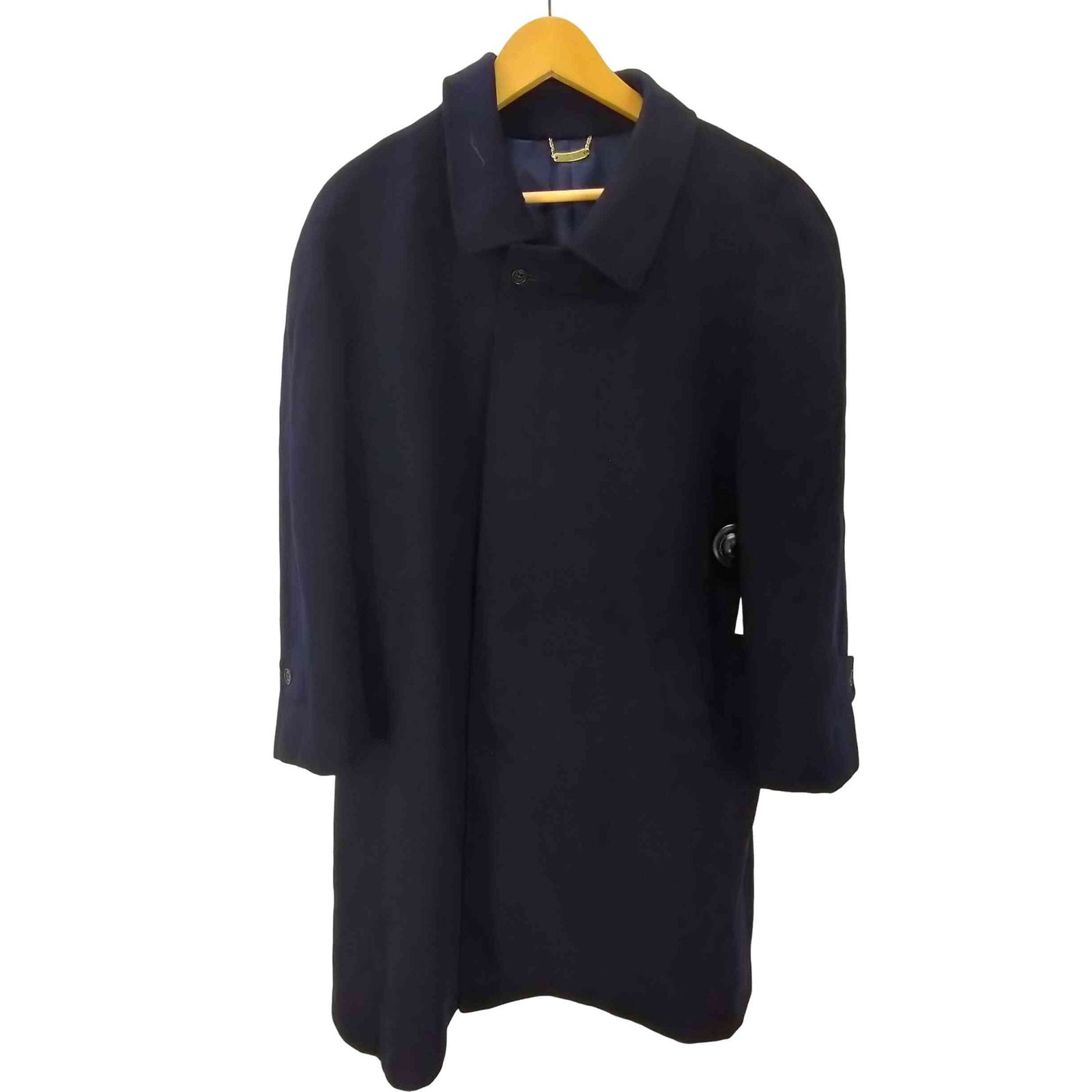 カシミヤ CASHMERE Made In Italy CASHMERE 100% Balmacaan Long Coat