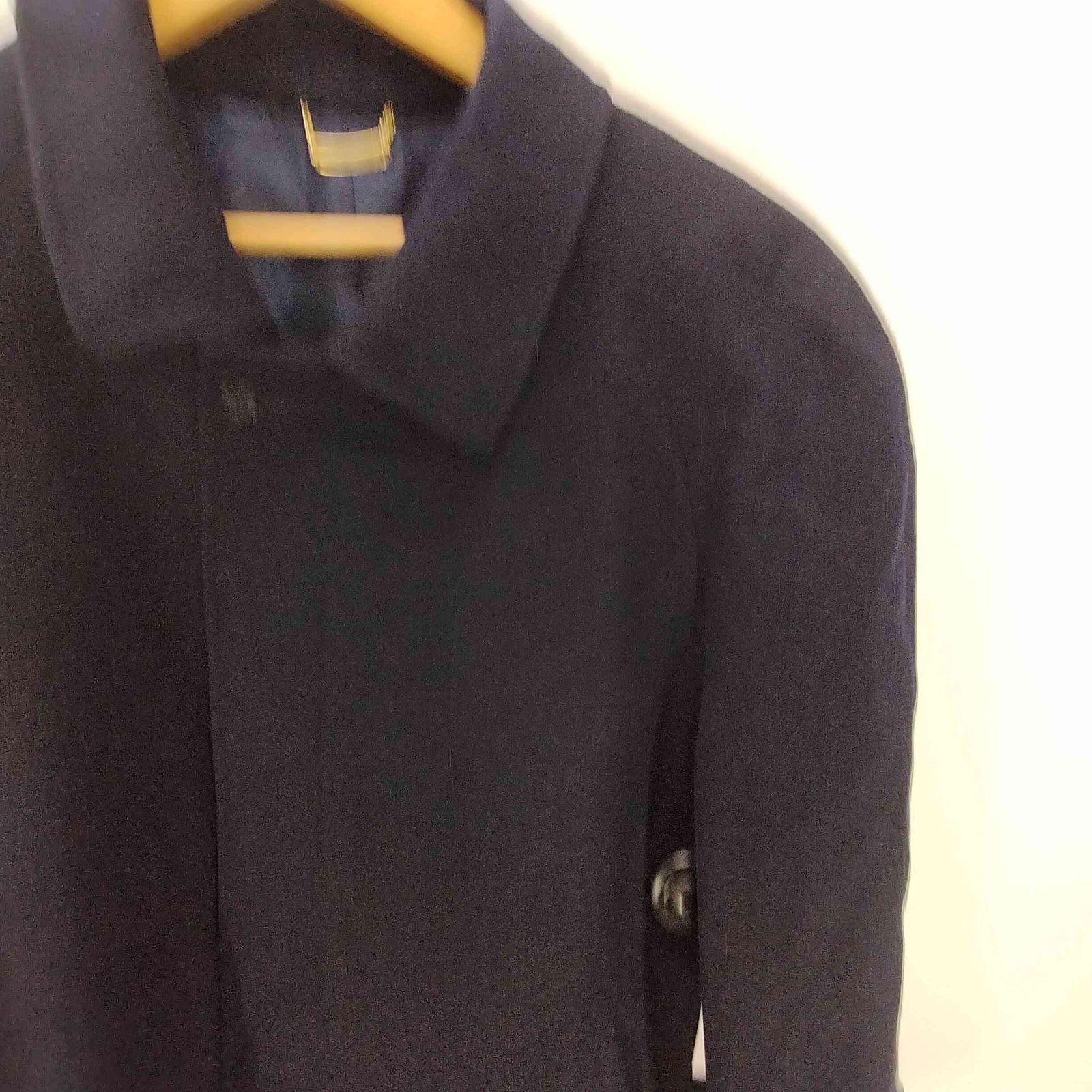 カシミヤ CASHMERE Made In Italy CASHMERE 100% Balmacaan Long Coat