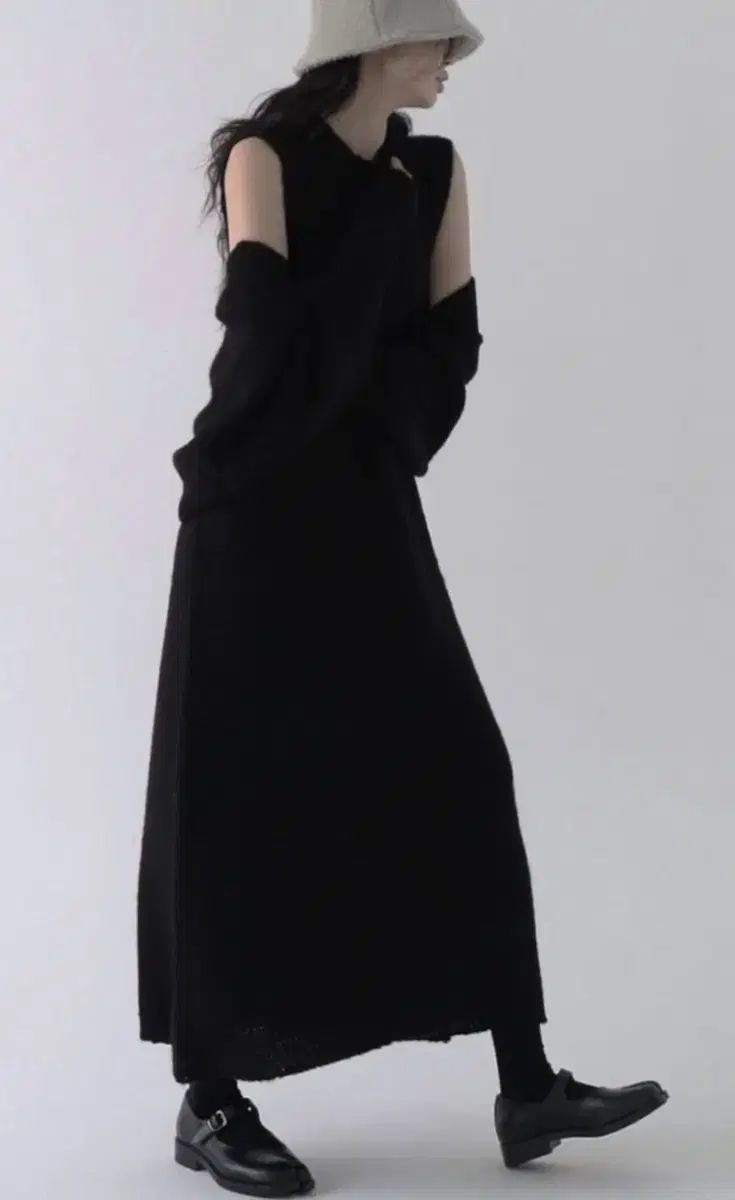 トリミングバード ニット セットアップ ONE PIECE ボレロ ブラック