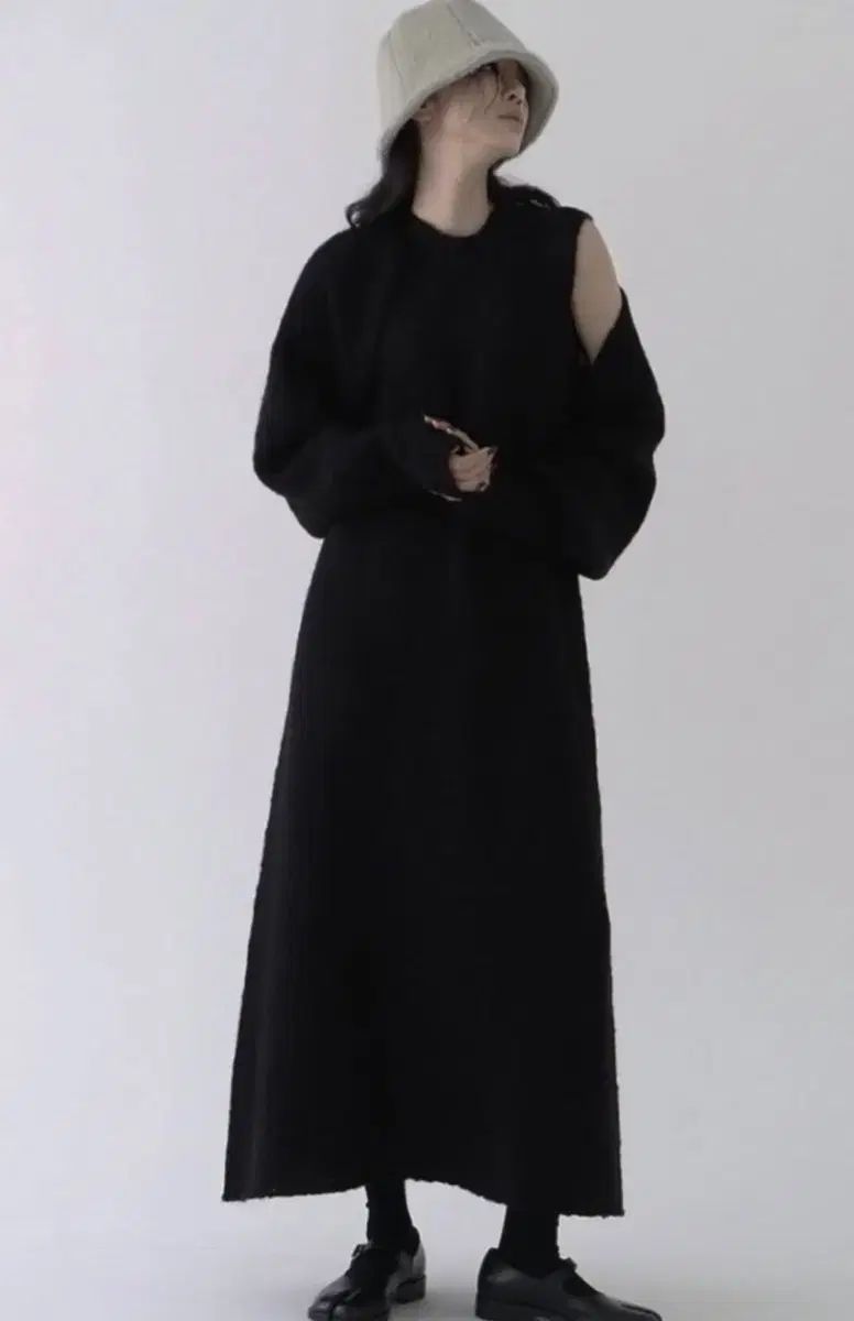 トリミングバード ニット セットアップ ONE PIECE ボレロ ブラック