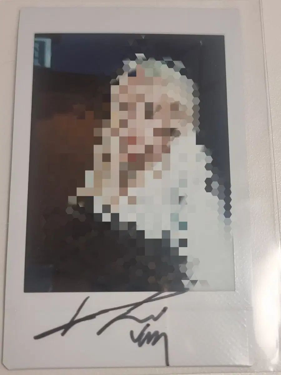 Apink キム・ナムジュ(KIM NAMJOO) サイン チェキ ポラロイド - メルカリ