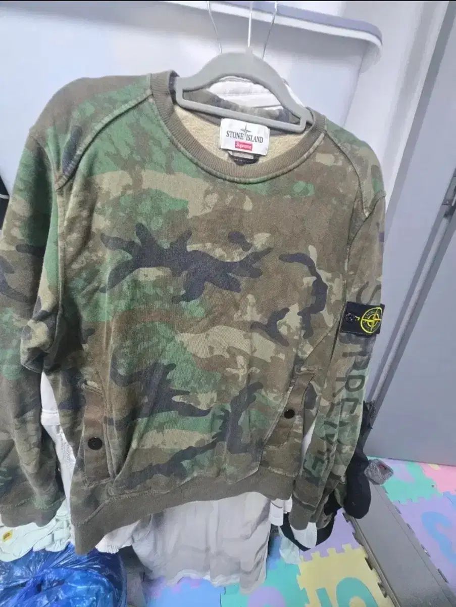 Supreme x STONE ISLAND 14 fw コラボ スウェット