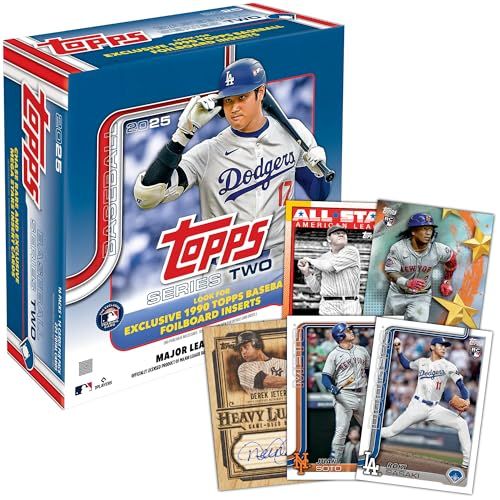 2025 Topps Baseball Series 2 ファクトリーシールド メガボックス m