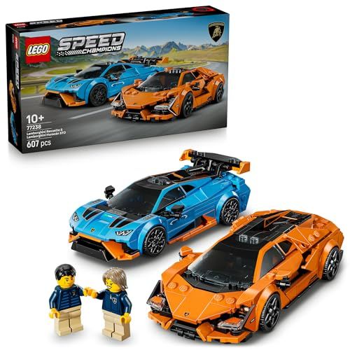 レゴ LEGO スピードチャンピオン Lamborghini Revuelto - Hurac?n STO おもちゃ 玩具 プレゼント ブロック 男の子 女の子 子供 10歳 11歳 12歳 小学生 乗り物 車 ミニカー フィギュア グッズ 77 m
